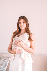 Fular elástico prearmado arena