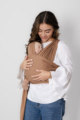 Fular elástico prearmado Latte