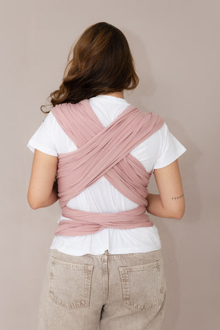 Fular elástico Rosa Cuarzo