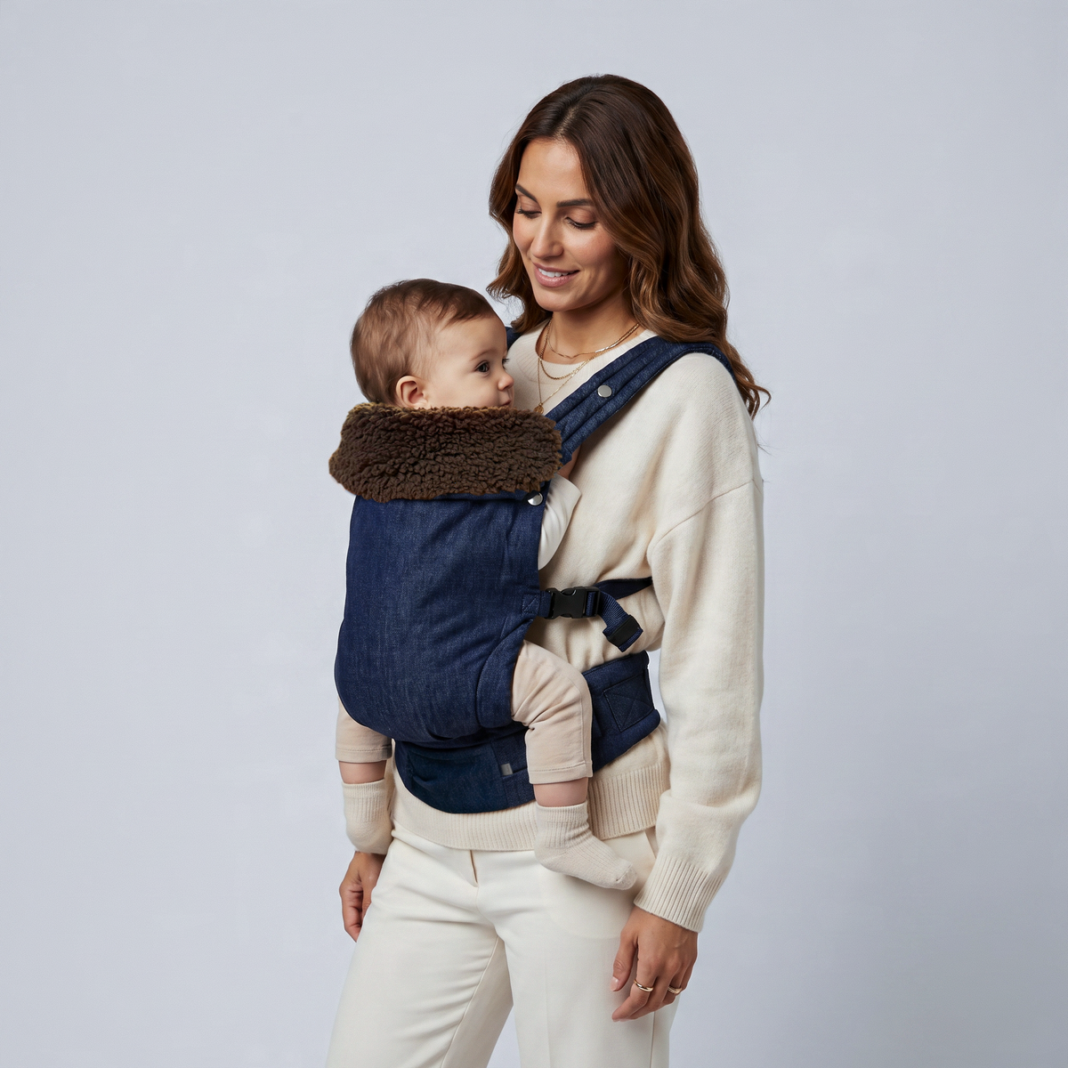 Mochila ergonómica evolutiva BALANCE URBAN denim